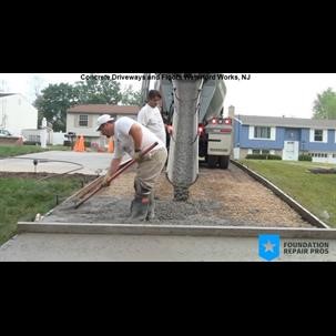 Concrete Driveways and Floors Waterford Works New Jersey